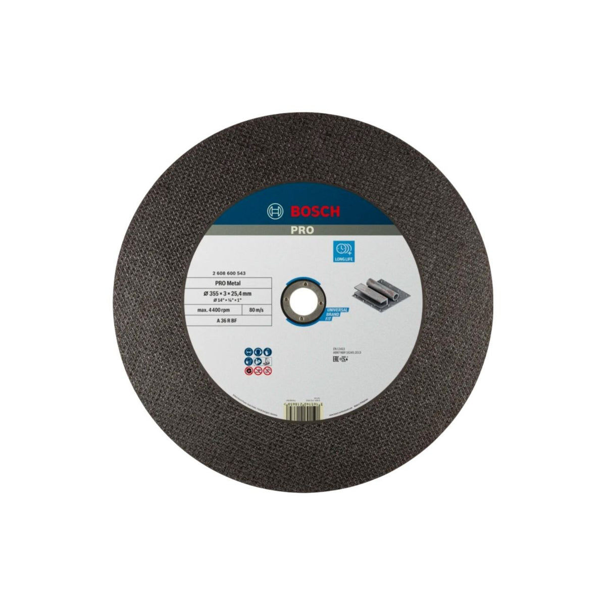 PRO Metal Bonded Cutting Disc 2608601238