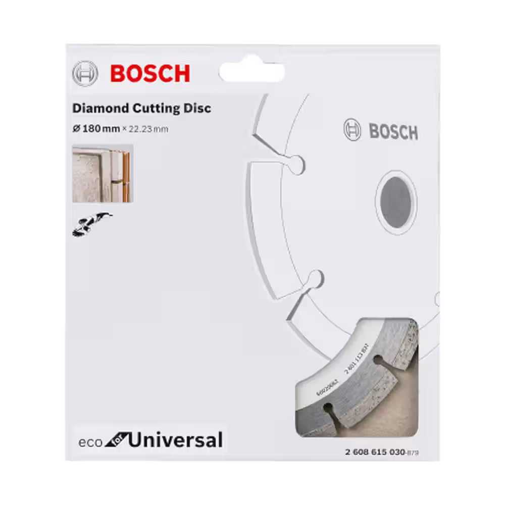 Bosch 2608615030 180mm Eco Universal Segmented Diamond Cutting Disc