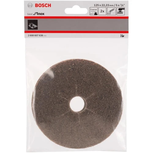 Bosch SCM Հղկող սկավառակներ 125մմ (Կոշտ) Inox-ի համար