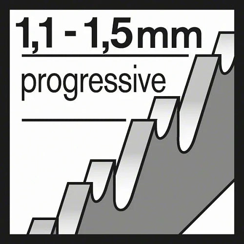 Bosch T 118 A "Basic for Metal" Jigsaw Blade (2608631507)