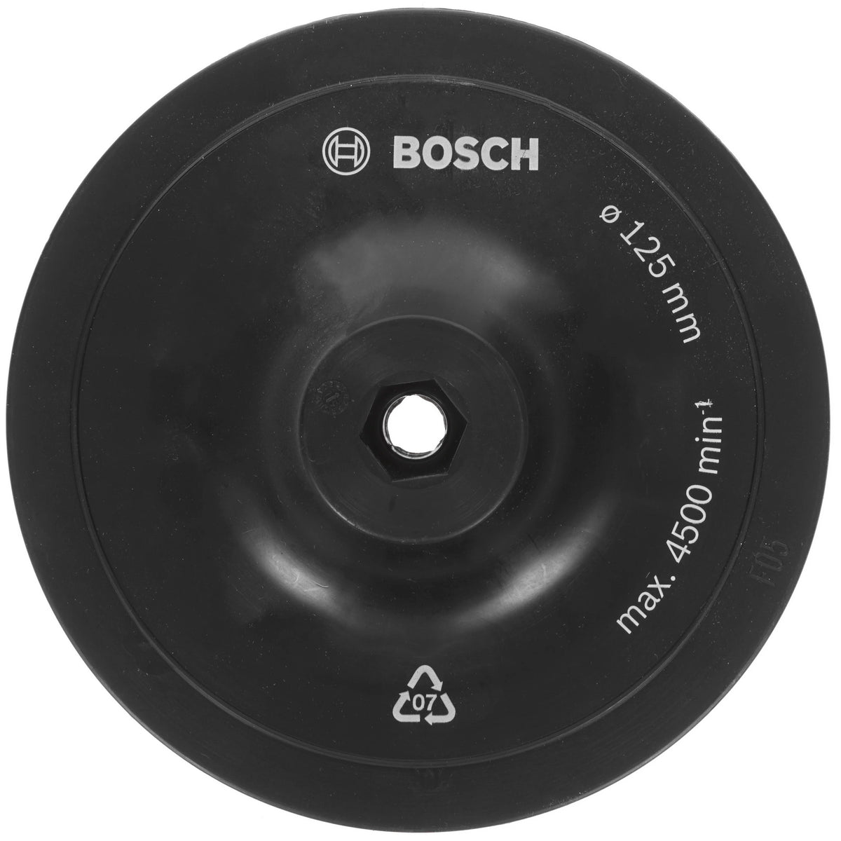 Հենասկավառակ հորատիչների (դրելների) համար Bosch, 125 մմ (1609200240)