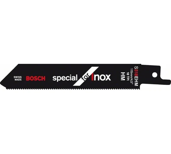 Bosch S 518 EHM Endurance for Stainless Steel Reciprocating Saw Blades