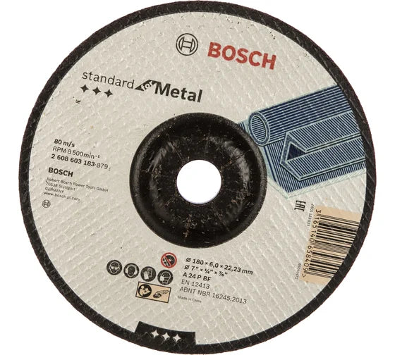 Bosch 2608603183 Grinding Disc for Metal