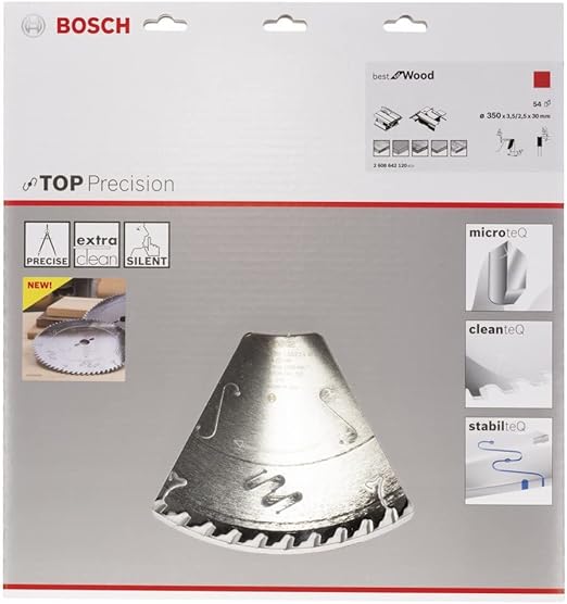 Bosch  Circular saw blade 350 x 30 x 54T Top Precision Best for Wood