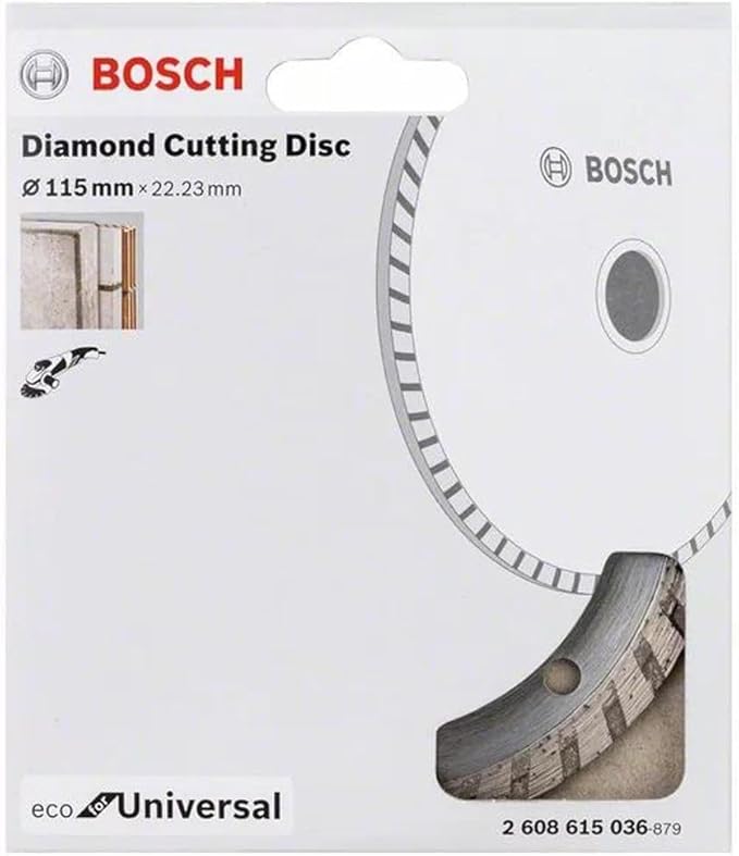 BOSCH Diamond cutting blade Turbo Eco For Universal 115 mm 2608615036