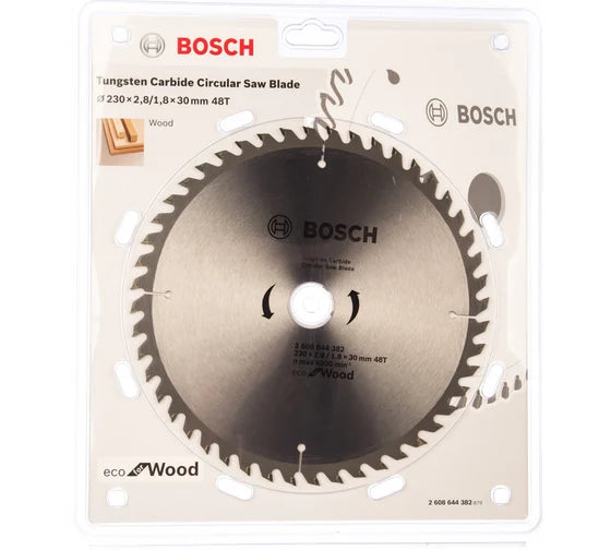 Bosch 2608644382 ECO for Wood Circular Saw Blade (230x30 mm; 48T)