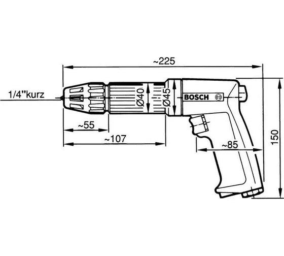 Bosch 0.607.460.400 pneumatic screwdriver