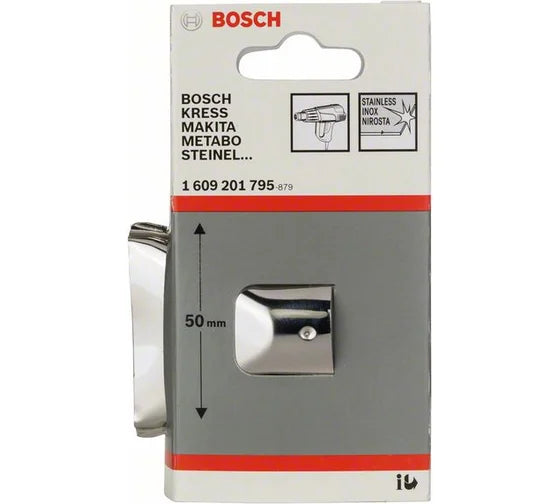 Bosch Professional 50 mm Flat Surface Nozzle for Heat Guns (1609201795)