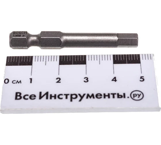 Bosch Extra Hard HEX5 Screwdriver Bit 49 mm (2607001734)