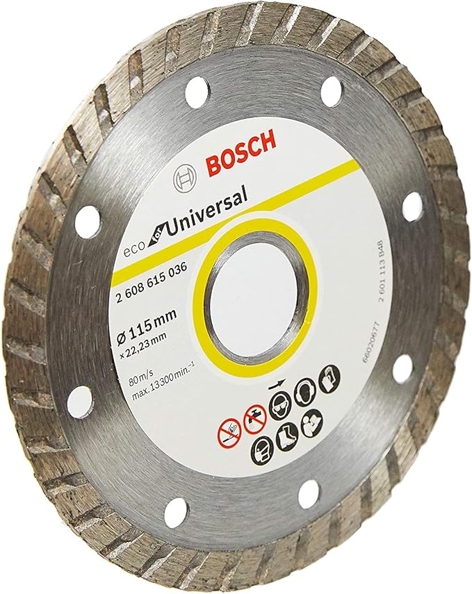 BOSCH Diamond cutting blade Turbo Eco For Universal 115 mm 2608615036