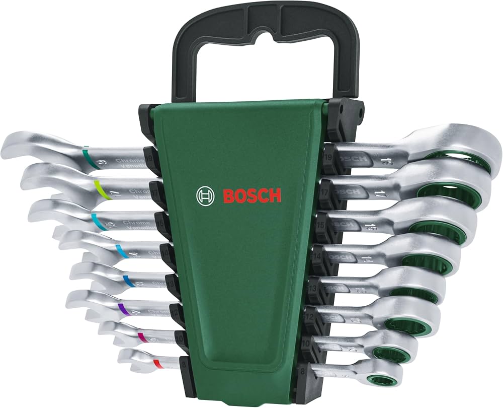 Bosch պտուտակահանների/ռետչետային համակցված պտուտակահանների հավաքածու՝ 8 մասից