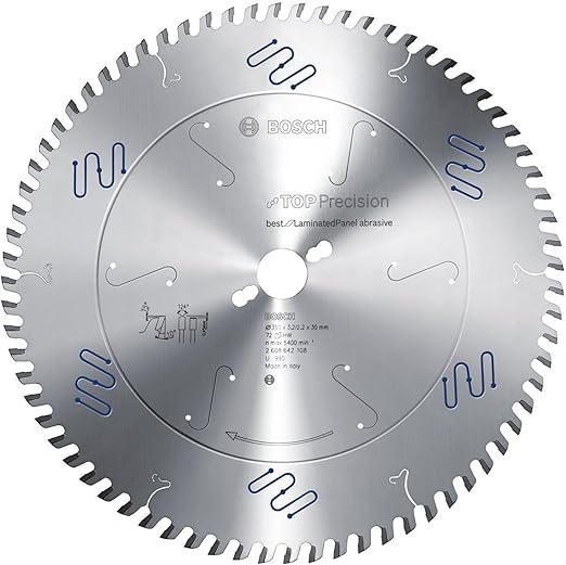 Bosch  Circular Saw Blade 350 x 30 x 72T Top Precision Best for Laminated Panel