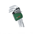 Bosch 9-Piece Hex Key Set (Hexagon-Socket Keys)
