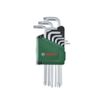 Bosch Torx (աստղիկ) բանալիների հավաքածու (L-ձև Torx բանալիներ) 9 կտոր