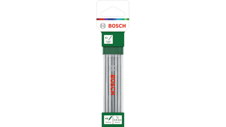 Bosch Գրաֆիտե միջուկներ (մատիտի լարեր) 2.8մմ (6 կտոր)