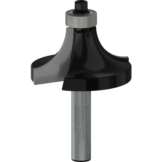 BOSCH  rounding profile cutter 8 mm, R1 15 mm, L 22 mm, G 66 mm