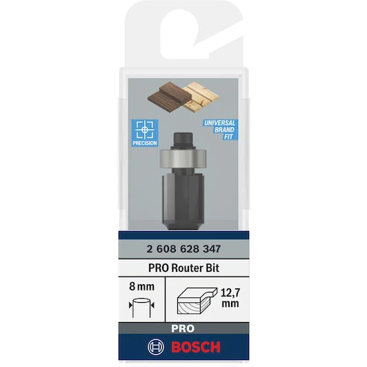 BOSCH  Edge router 8 mm, D1 12.7 mm, L 13 mm, G 56 mm
