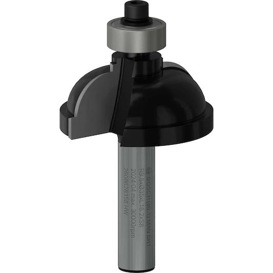 BOSCH  panel cutter F 8 mm, R1 9.5 mm, D 35 mm, L 16.2 mm, G 59 mm