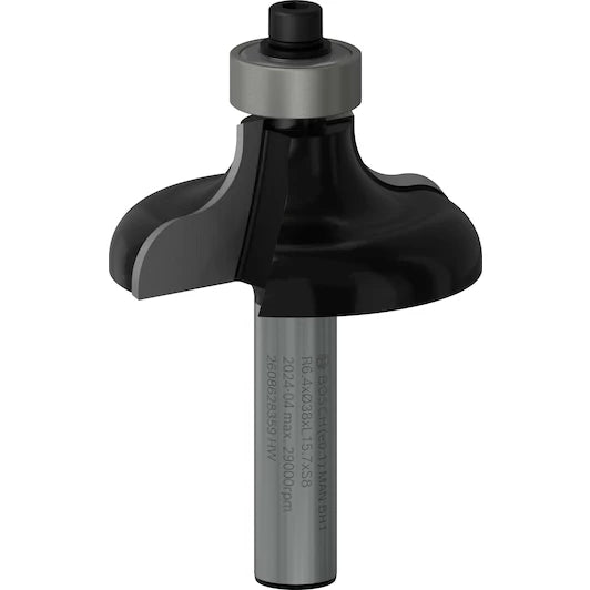 BOSCH  panel cutter G 8 mm, R1 6.35 mm, D 38 mm, L 15.7 mm, G 57 mm