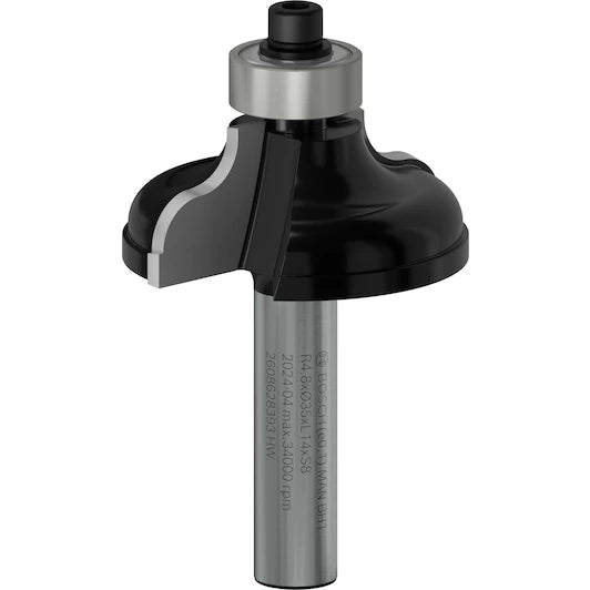BOSCH  Profile cutter A 8 mm, R1 4.8 mm, B 11 mm, L 14.3 mm, G 57 mm