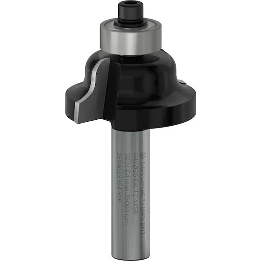 Bosch  ֆրեզ  8 mm, R1 4 mm, L 12.4 mm, G 54 mm