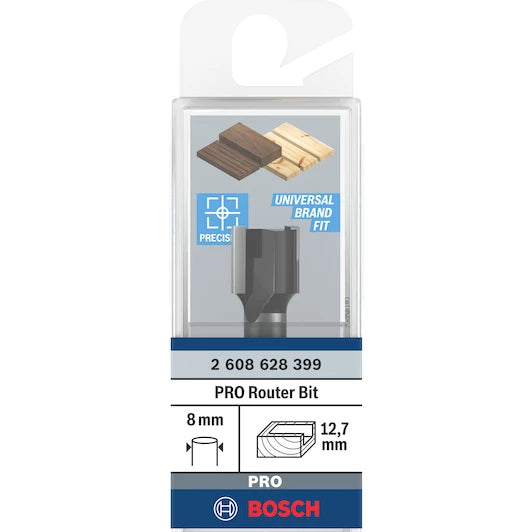 BOSCH finger cutter 8 mm, D1 12.7 mm, L 12.7 mm, G 50.8 mm