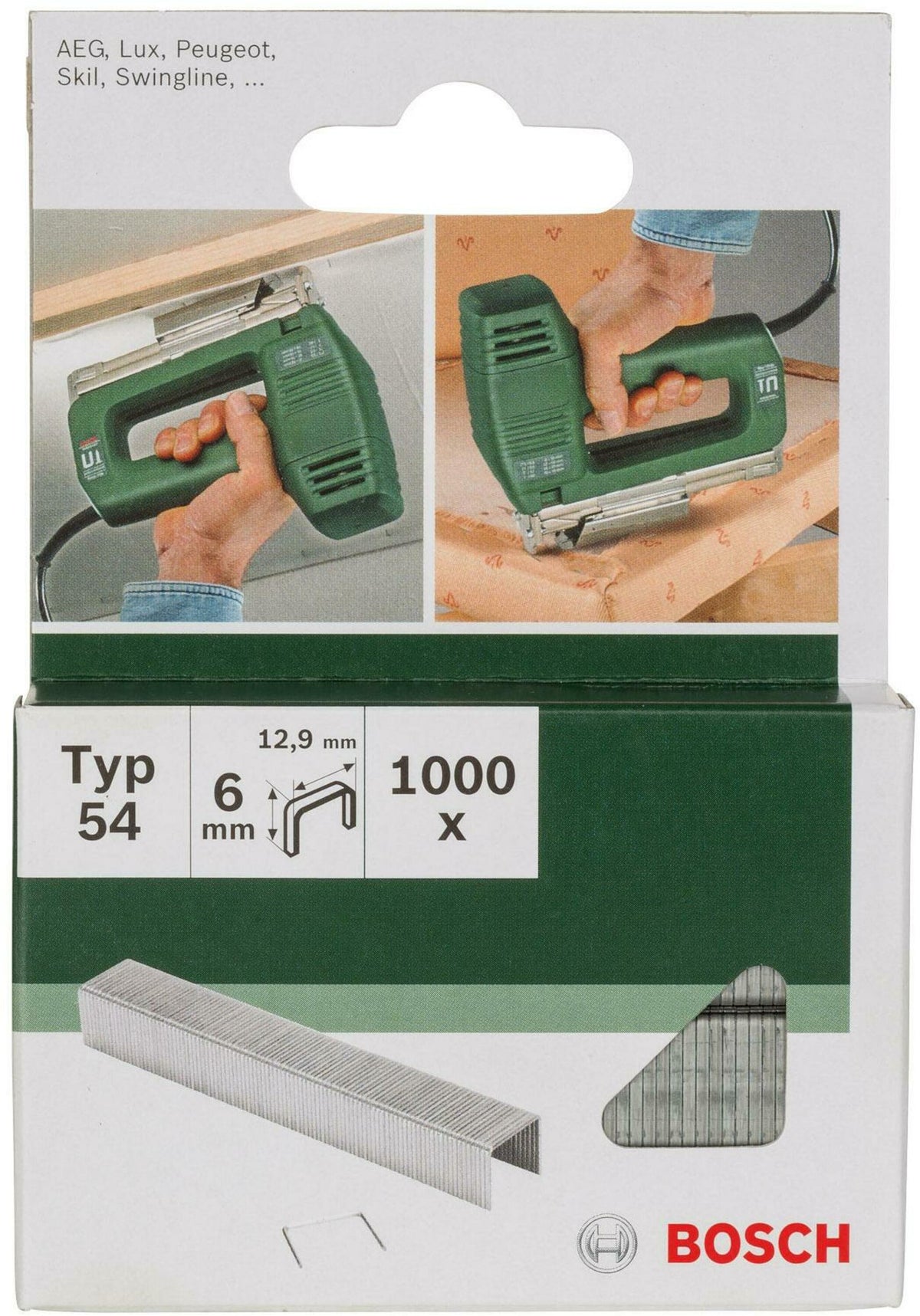 Տիպ 54 ամրակների (ստեպլերի ասեղներ) (12.9 x 1.25 x 12 մմ).