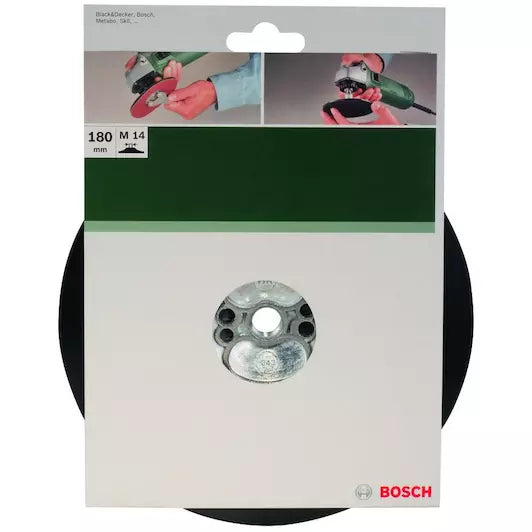 BOSCH 2609256256 backing pad for fibre sanding sheets 180 mm