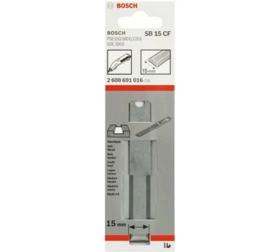 Flat chisel 15 mm Bosch 2608691016