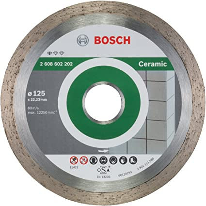 Bosch Diamond Cutting Disc "Standard for Ceramic" (125 * 22.23 mm)