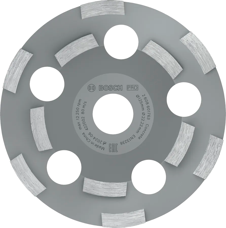 Bosch Diamond Cup Wheel 22.23 mm * 125 mm