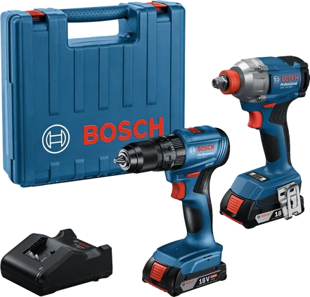 Bosch Professional  Combo Kit GDX 18V-285 + GSR 185-LI