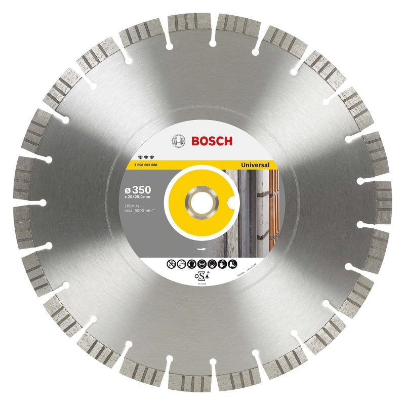 Bosch Diamond Cutting Disc "Best for Universal" (350 * 20 mm)