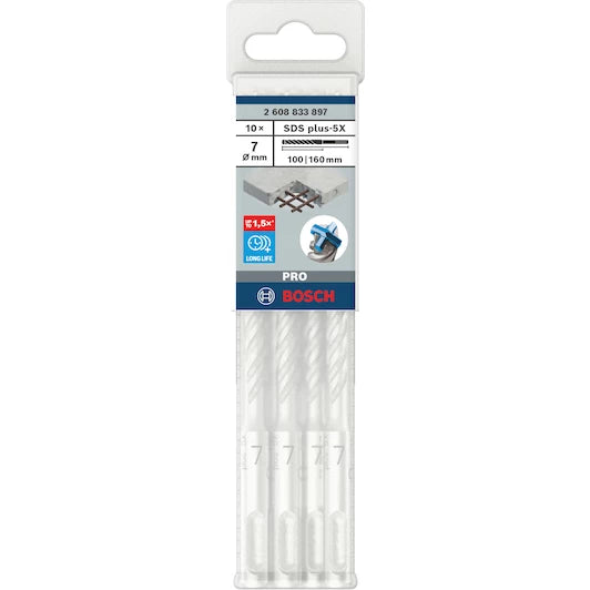 SDS plus-5, 7X100X160