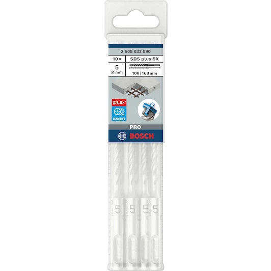 SDS plus-5, 5X100X160
